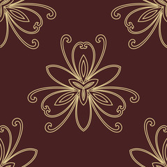 Floral Seamless  Pattern