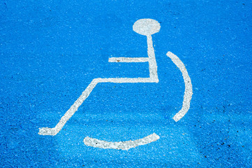 handicapped sign