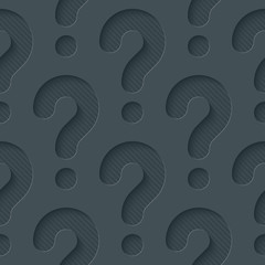 3D Dark Gray Seamless Perforated Wallpaper.