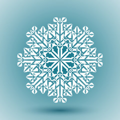 Abstract snowflake.
Editable vector.
Eps 10