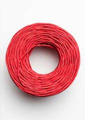 Roll of red rope