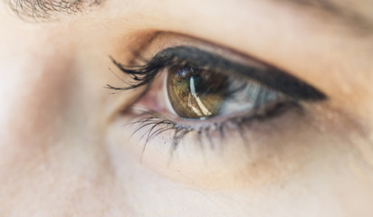 Obraz premium Closeup of human eye