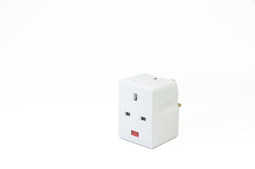 Three way electric socket