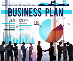 Business Plan Planning Strategy Marketing Concept