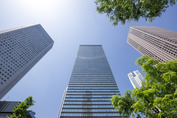 東京 新宿の高層ビル