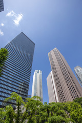 東京 新宿の高層ビル