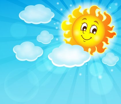 Image with happy sun theme 6