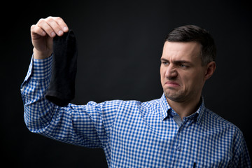 Man keeps socks