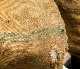The Sack in close up shot