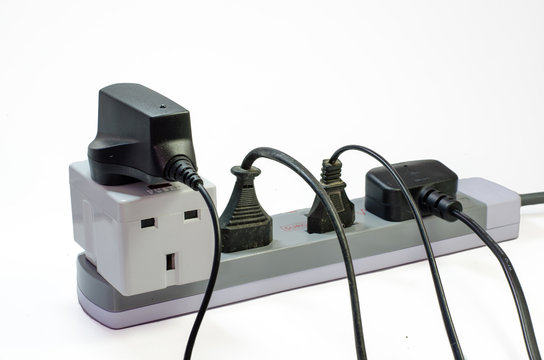 Three way electric socket