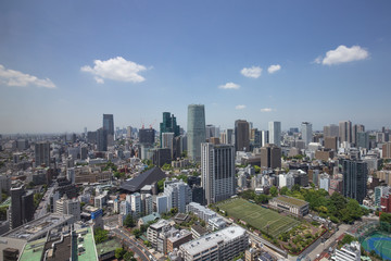 Fototapeta na wymiar 東京タワーからの眺め（西側／六本木方面）