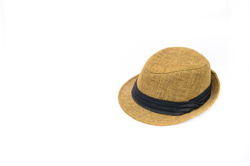 Hat on isolated white background