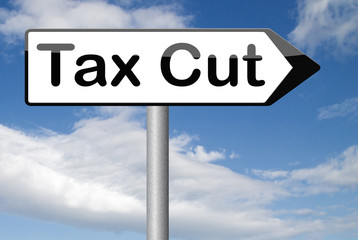 Fototapeta premium tax cut