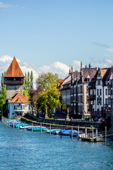 Fototapeta na wymiar Rhein - Konstanz