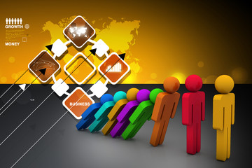 Concept of safety with strong leader