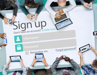 Technology Social Media Networking Online Digital Concept