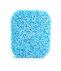 A super absorbent cellulose blue sponge