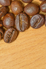 Coffee toasted seeds