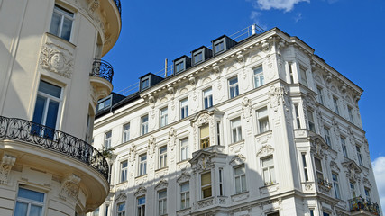 Fototapeta premium Wohnhaus, altbau