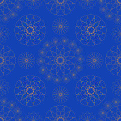 Abstract lace spirograph pattern