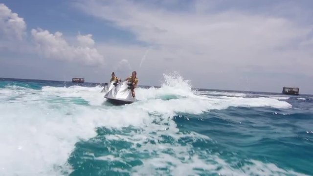 Jet Skiing With Best Friend 