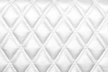 Leather texture White color