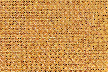 Woven rattan pattern
