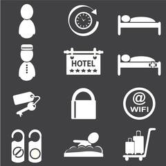 Hotel icons