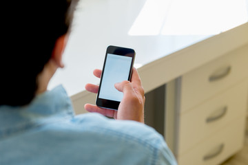 Typing on Smart phone