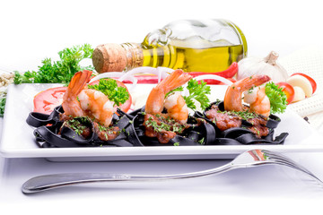 Italian Pasta with vegetables