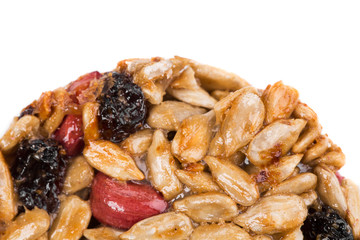 Candied roasted peanuts sunflower seeds. 