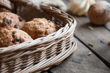 Cookies in a basket
