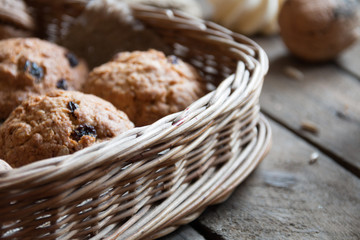 Cookies in a basket