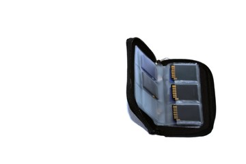 Fototapeta premium Funda para tarjetas de memoria sd
