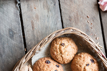 Cookies in a basket