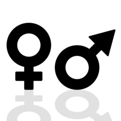 man and girl icon vector