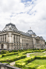 Obraz premium Royal Palace of Brussels (Palais Royal de Bruxelles, 1783-1934).