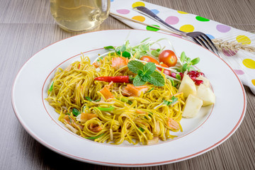 Pan fried noodle