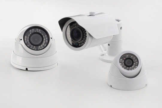 Set of security cameras