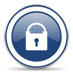 padlock icon secure sign