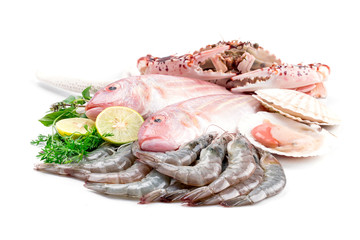 Fresh seafood