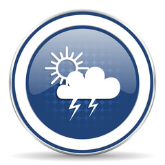 storm icon waether forecast sign
