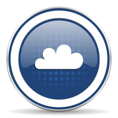 cloud icon waether forecast sign