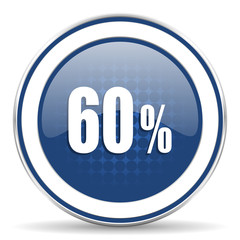 60 percent icon sale sign