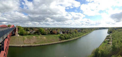 nord-ostsee-kanal panorama