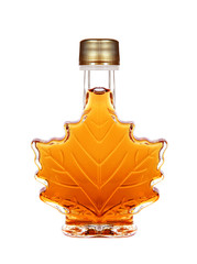 Maple Syrup Bottle Isolated On A White Background - 82939853