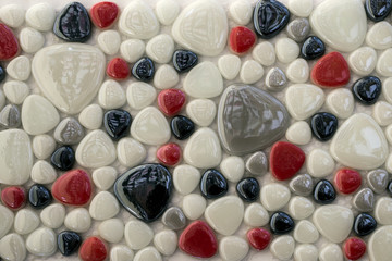 Panele Szklane Podświetlane  tekstury mozaiki
