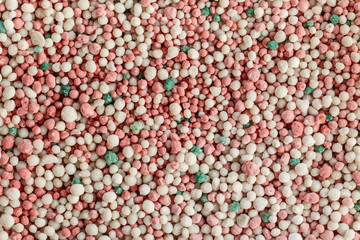 Close up Colorful of fertilizer