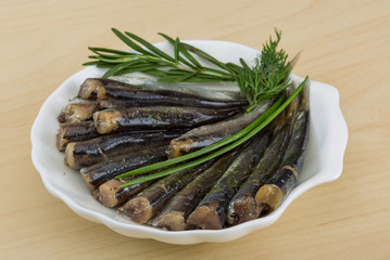Salted anchovy