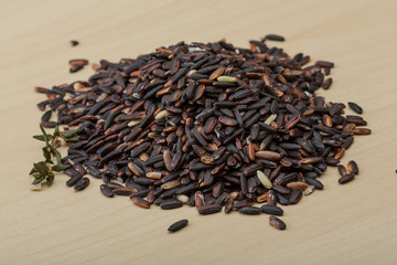 Dry wild rice mix